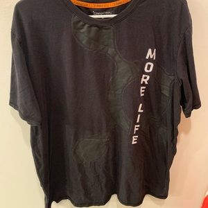 Black More Life tank top in XL